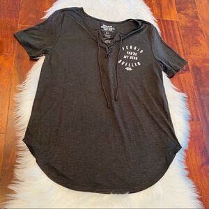 Ferris Bueller’s Day Off Tie Front Top XL